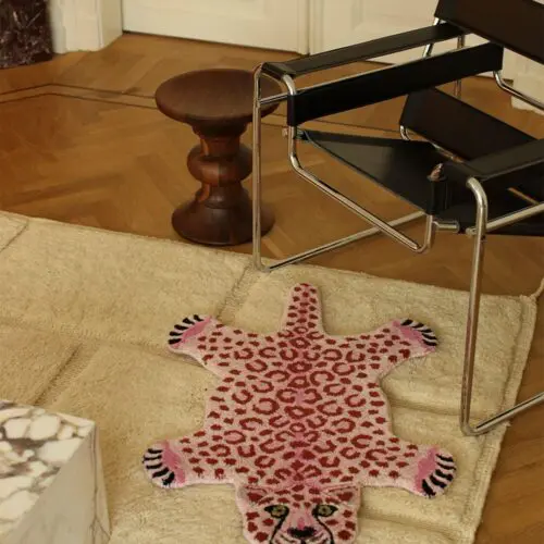 Tapis Enfant - PINKY LEOPARD - Doing Goods