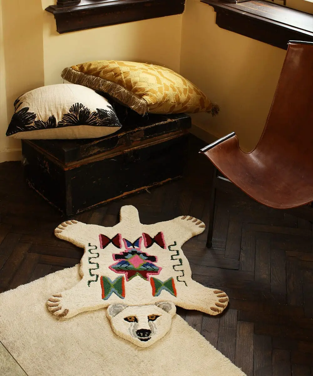 Tapis Enfant - KASBAH POLAR BEAR - Doing Goods