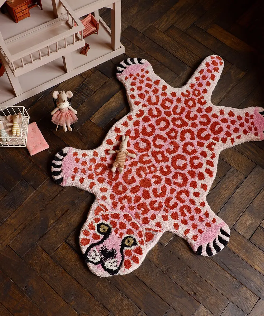 Tapis Enfant - PINKY LEOPARD - Doing Goods – Image 2