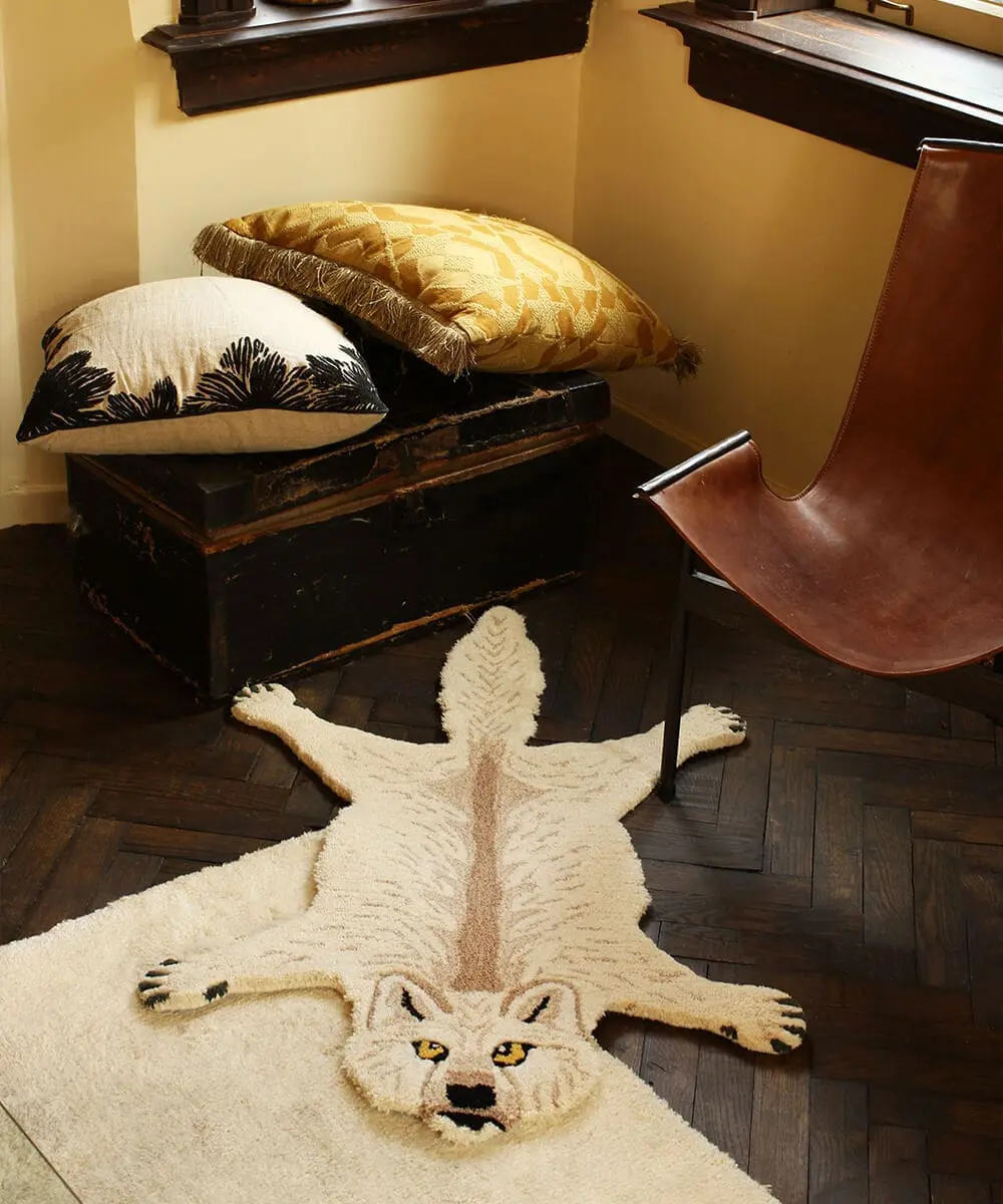 Tapis Enfant - WOOZY WOLF - Doing Goods – Image 3